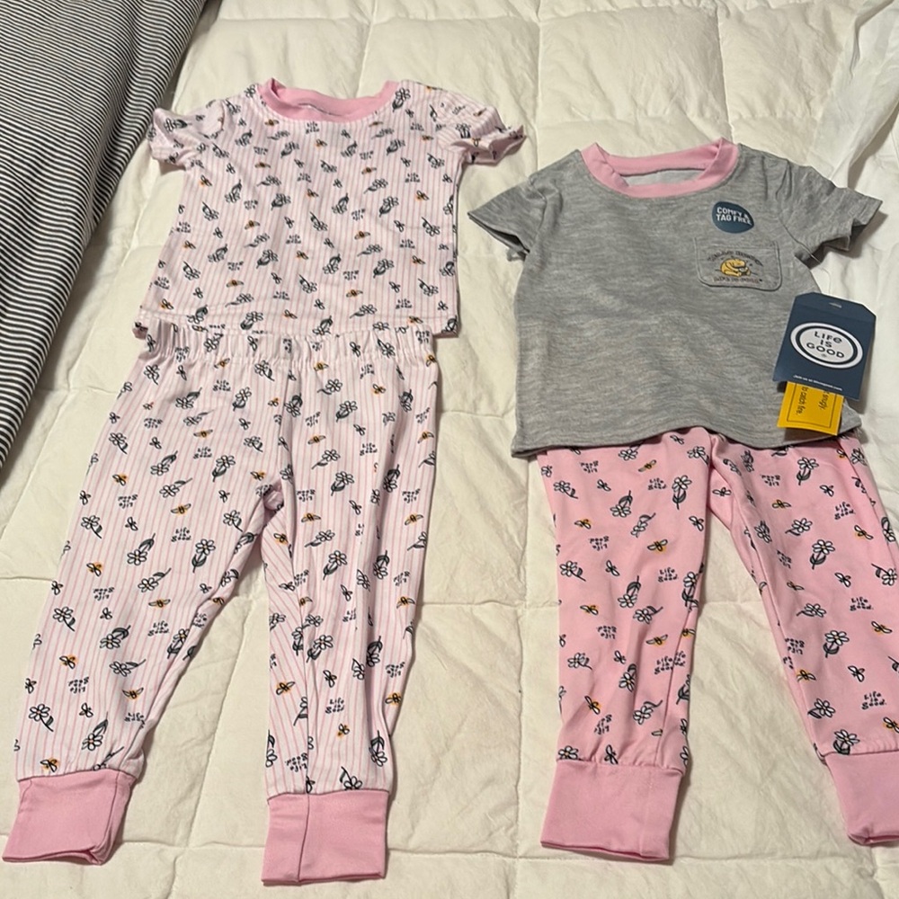 Life is Good Toddler Pj set of ( 2)